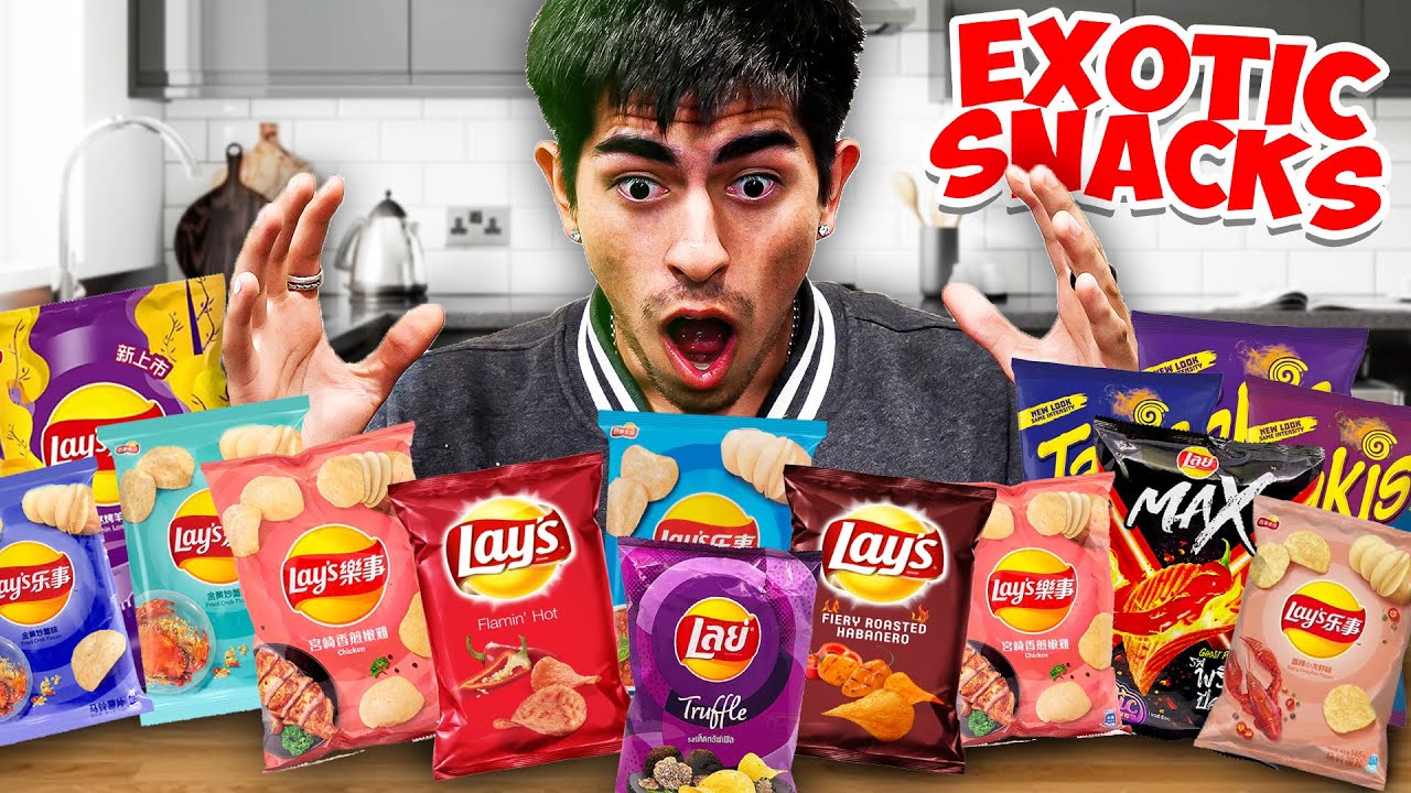 I Tried The Worlds Most Exotic Snacks 🤯 YouTube