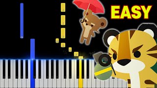 Super Animal Theme - Super Animal Royale | EASY Piano Tutorial + Sheet Link 🎵
