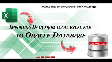 Importing Data from Local Excel file to Oracle Database