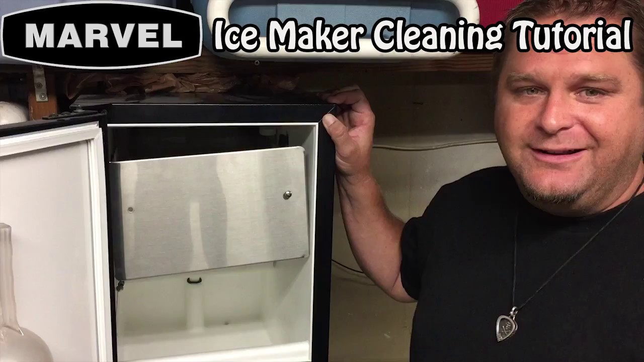 Marvel Ice Maker Cleaning ML15CRS1RS ML15CLS1RS ML15CPS1RS ML15CPS1LS