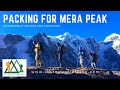 Mera Peak packing video -  Ian Taylor Trekking