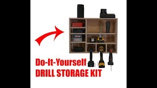 Drill Storage and Charging Sation