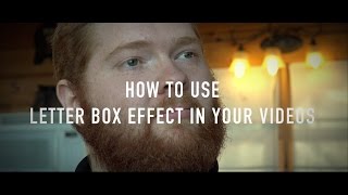 How To Use Letter Box Effect In Your Videos - Final Cut Pro X Tutorial