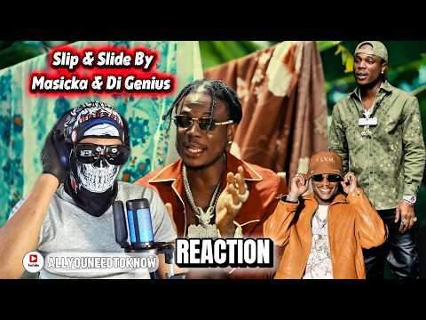 Masicka, Di Genius - Slip & Slide (Reaction Music Video)