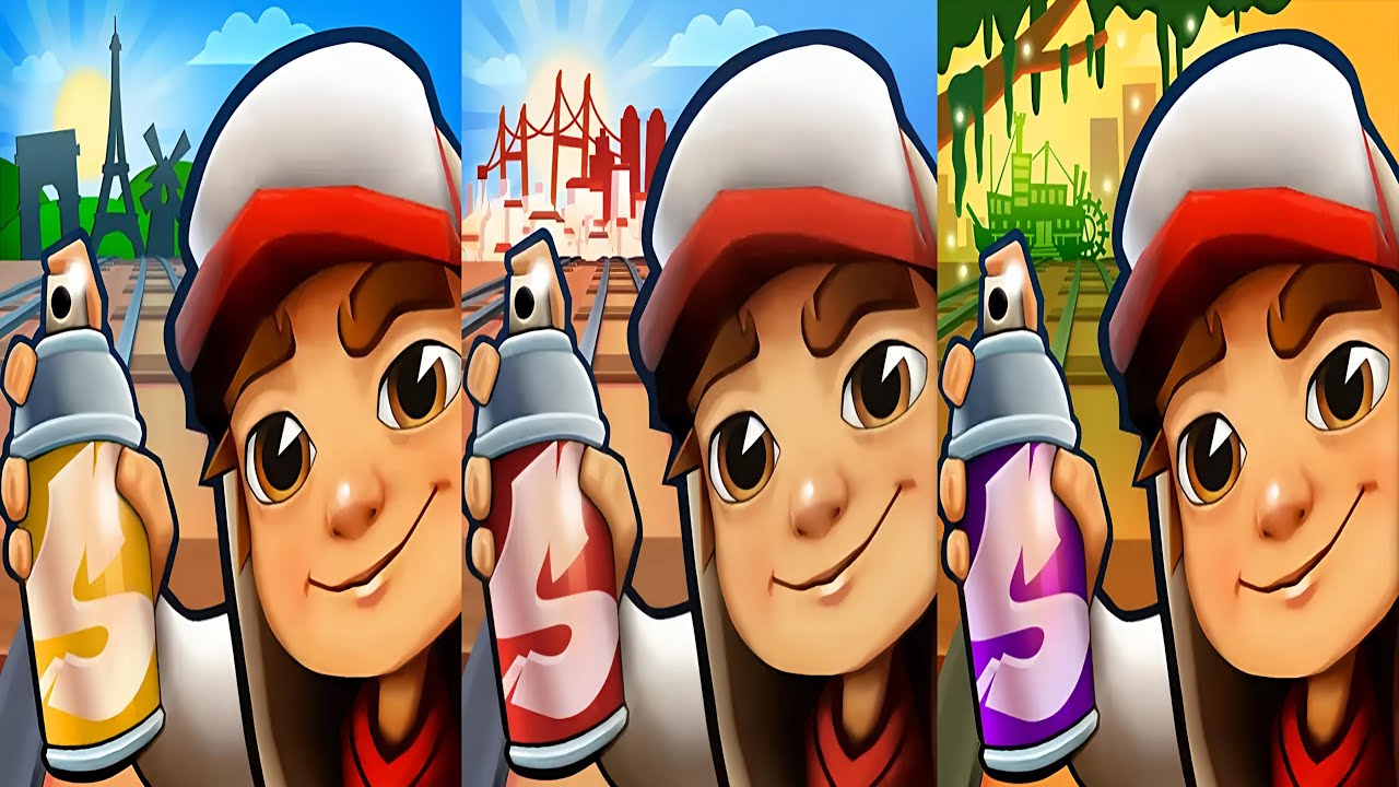 Subway Surfers : Paris 2024 🆚 Istanbul 2024 🆚 New Orleans 2024