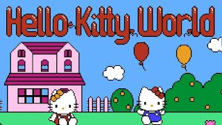 Hello Kitty World (FC) Playthrough longplay video game