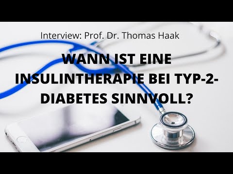 Interview: Wann ist eine Insulintherapie bei Typ-2-Diabetes sinnvoll?