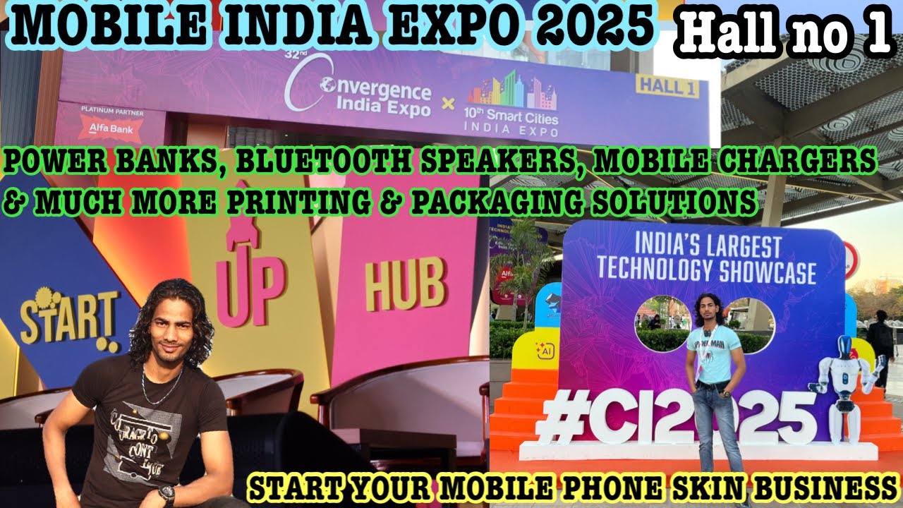 MOBILE INDIA EXPO 2025 Convergence India Expo 2025 Largest Tenology ...