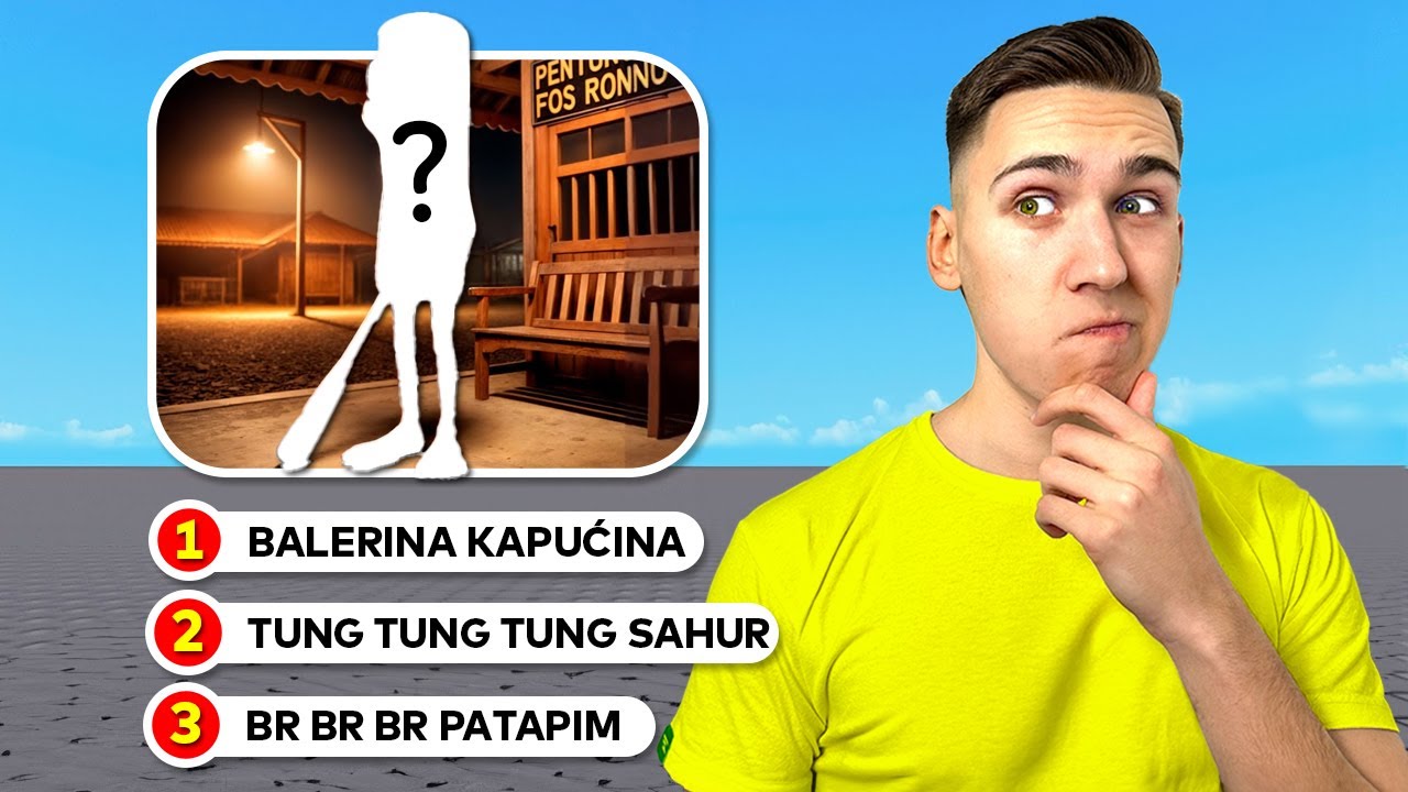 POGODI BRAINROT NAJTEŽI KVIZ!