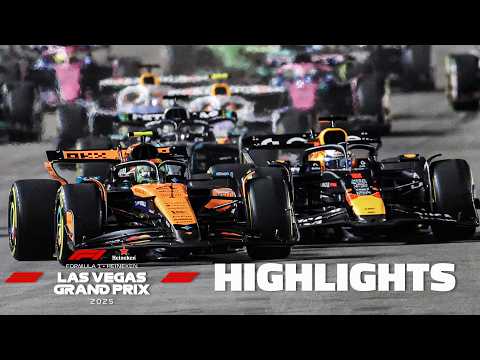 2025 Las Vegas Grand Prix FULL HIGHLIGHTS ✨ | ESPN F1