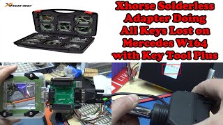 650 All Keys Lost Mercedes M Cl W164 With Key Tool Plus & Solderless Adapter
