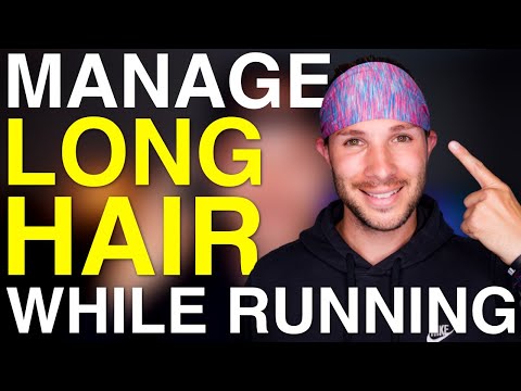 How To Manage Medium To Long Hair While Running | Men's Long Hair