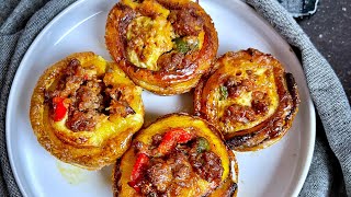 How To Make Pionono / Stuffed Plantain
