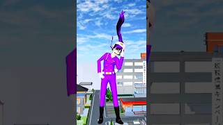Baby And Yuta Crazy Landing #sakuraschoolsimulator #horror #video #sakura #animation #gaming #ninja