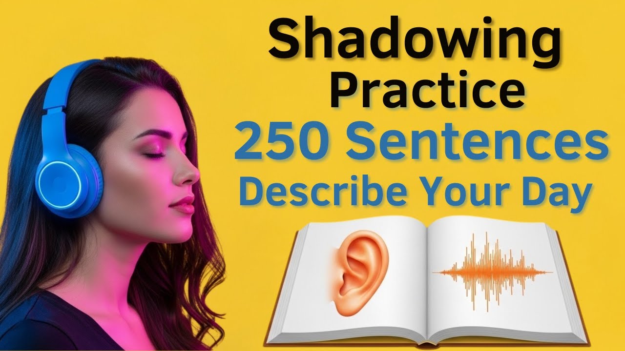 English Shadowing Practice | Slow English Listening & Speaking for ...