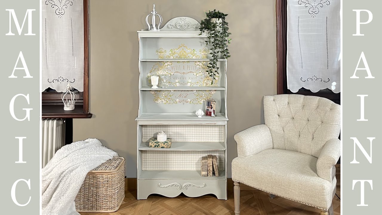 Come trasformare una libreria da pochi euro! Chalk Paint per il fai da te® DIY Elisa & Magic Paint!