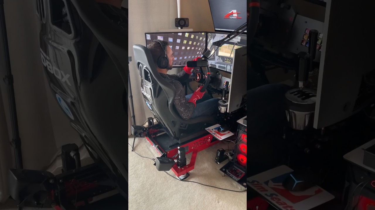 INSANE SIM RACING MOTION SIMUALTOR 😲😲😲 DIRT Rally 2.0 on the LIMIT 