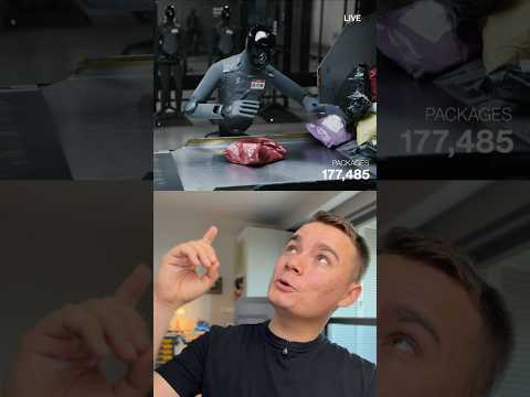 Canlı yayında çalışan robot 🤯