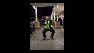 Tesco Uk Security Guard Has A Fall Whilst At Work