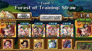 Endless specials! v2 Kid easily dismantles Hawkins Forest! OPTC Forest of Training: Straw