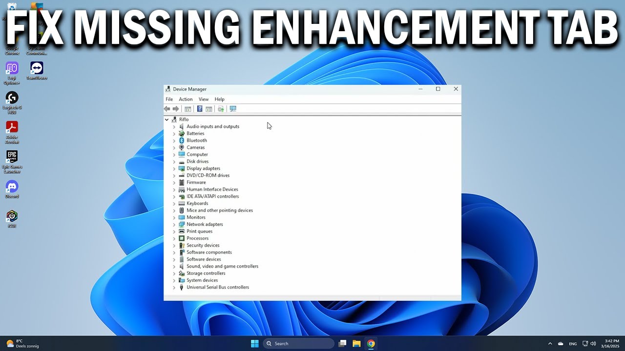 How To Fix No Enhancement Tab in Sound Settings on Windows 10 - Easy Fix