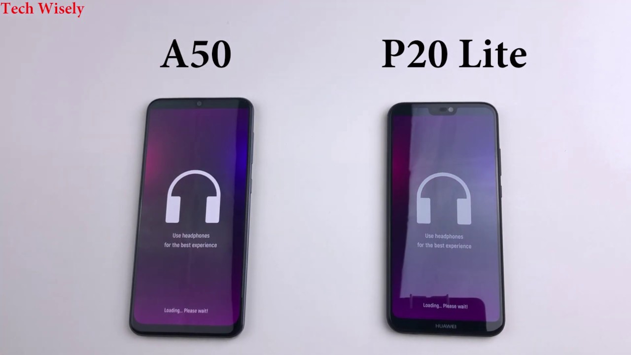 SAMSUNG A50 vs Huawei P20 Lite | Speed Test Comparison - YouTube