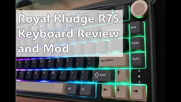 Royal Kludge R75 Keyboard Review and Mod