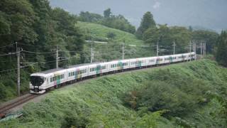 FHD 60p E257系 快速 篠ノ井線 桑ノ原信号場-姨捨 姨捨公園