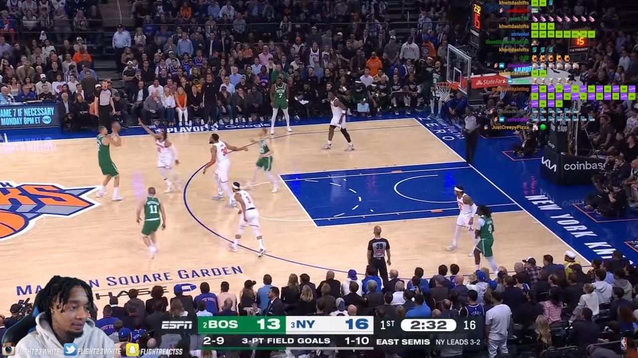 FlightReacts To #2 CELTICS at #3 KNICKS | FULL GAME 6 HIGHLIGHTS | May 16, 2025!