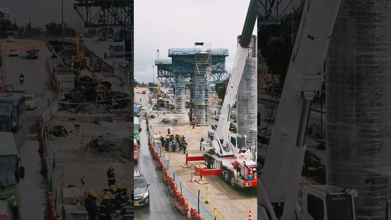 avance de la estación 6 metro