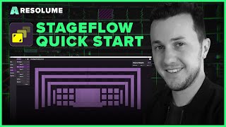 Stageflow Quick Start | LED Screen Mapping | Resolume Plugin Tutorial