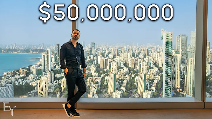 Inside a $50,000,000 Billionaire's Home in Mumbai, INDIA