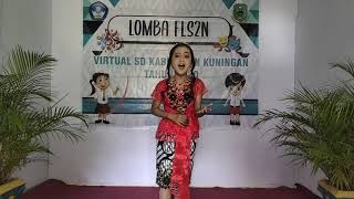 Fls2n Sd Tingkat Provinsi  Aifa Srimulyani P dirgahayu