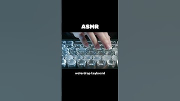 물방울 키보드 #ai #relaxing #aiasmr #satisfying #asmr #relax #keyboard #slime #keyboardasmr