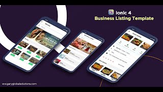 Ionic 4 Business listing - B2B Marketplace