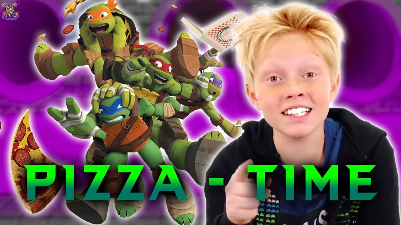 ЧЕРЕПАШКИ НИНДЗЯ И МАКС - КУДА ПРОПАЛА ПИЦЦА? - YouTube