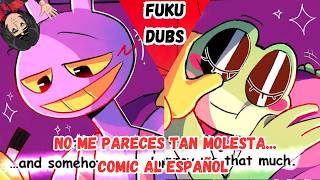JAX LE HACE TRAVESURAS A REBBIT THE AMAZING DIGITAL CIRCUS COMIC ESPAÑOL
