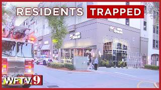 Florida Apartment Building Emergency Evacuation Residents Trapped In Rooms For Hours