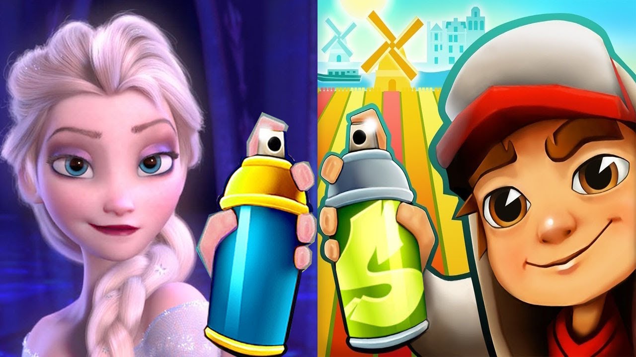 Frozen Princess Subway Surf Run by Phoobal Boonpunya