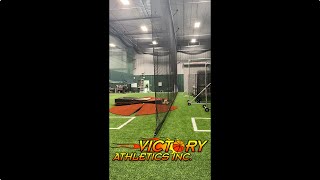 MLB Jackie Robinson Training Complex Cage Divider -- Victory Athletics Inc.