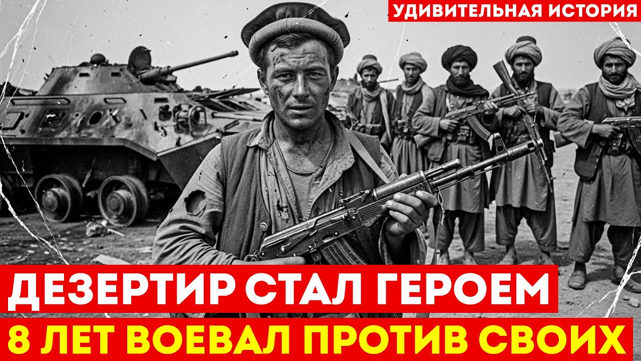 ДЕЗЕРТИР, КОТОРЫЙ СТАЛ ГЕРОЕМ: Советский солдат 8 лет воевал ЗА моджахедов в Афганистане