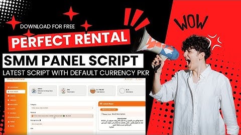 PERFECT SMM PANEL SCRIPT DOWNLOAD FREE | HOW TO MAKE SMM PANEL | NEW FREE SMM PANEL SCRIPT DOWNLOAD