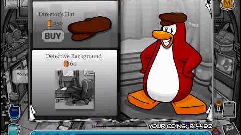 Club Penguin Ruby and the Ruby Costume Trunk with Hidden Secret  Background
