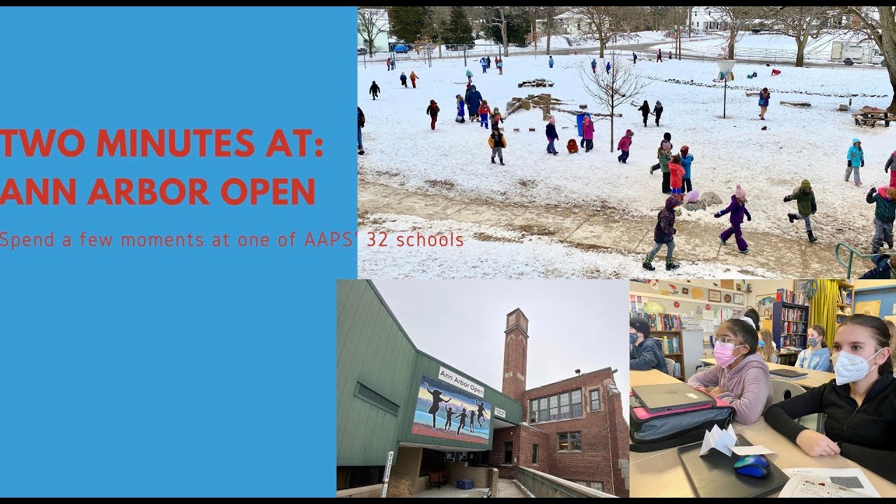 Two minutes at Ann Arbor Open School YouTube