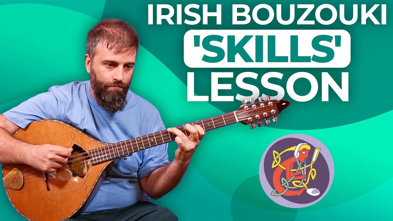 Irish Bouzouki Lesson [Master Jig Strumming] 🎶 YouTube