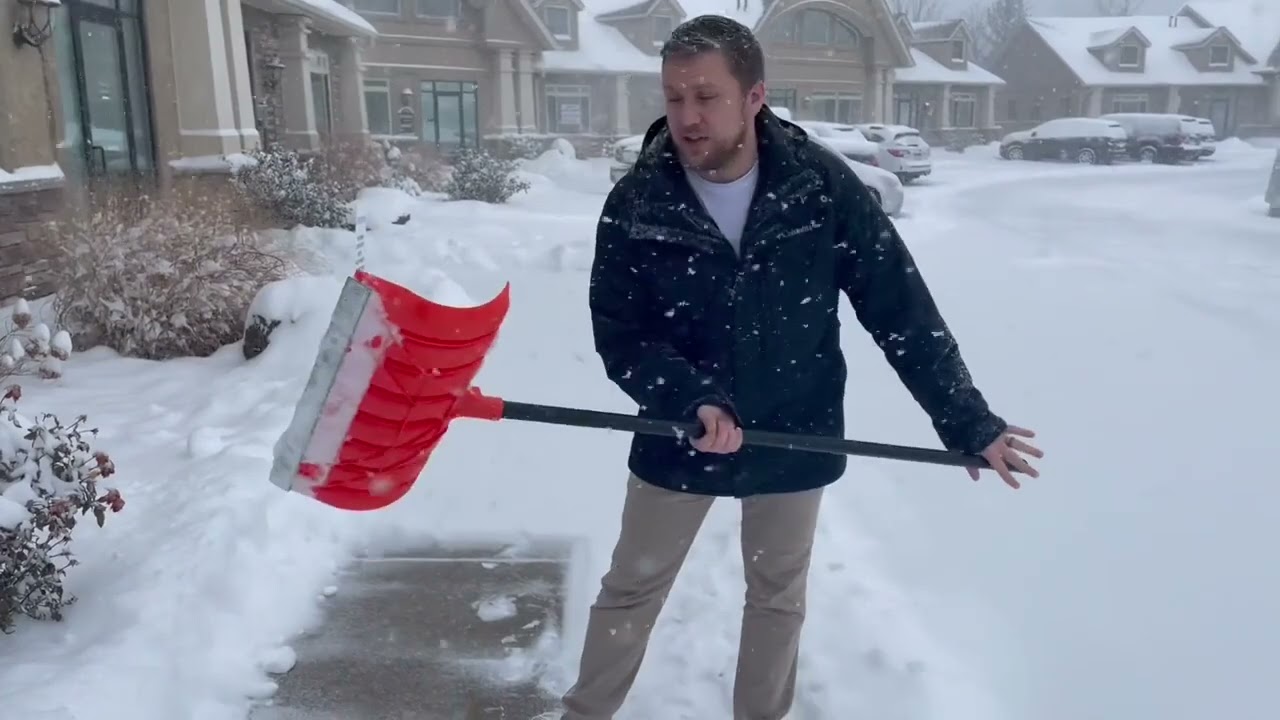 How to Avoid Injury Shoveling!