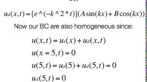 Inhomogeneous Diffusion Equation