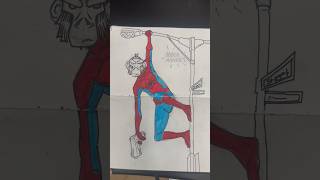 spiderman dump!#drawing #spiderman #artinspiration #fanart #sketchbook #marvel #nyc