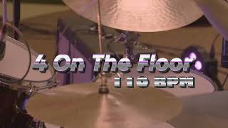 4 on the floor Beat 110 BPM