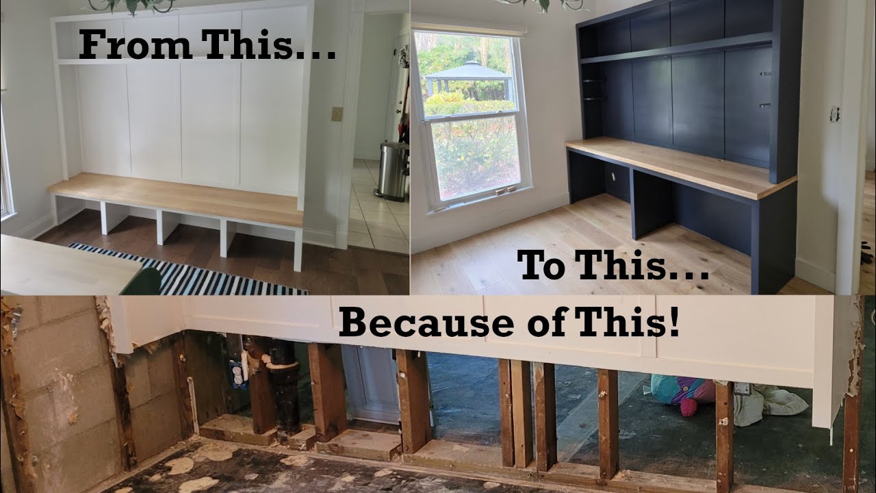 Repurposing a Storm Damaged Built In